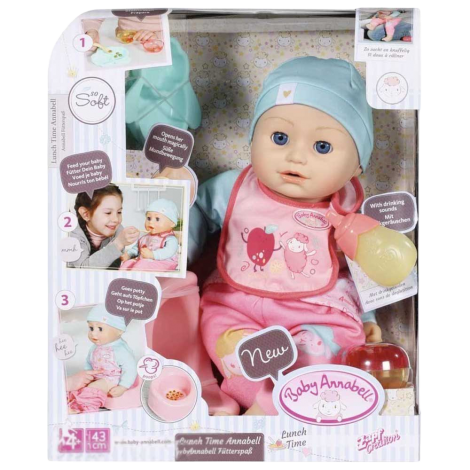 Baby Annabell Zapf Papusa Bebelus 43 cu Accesorii