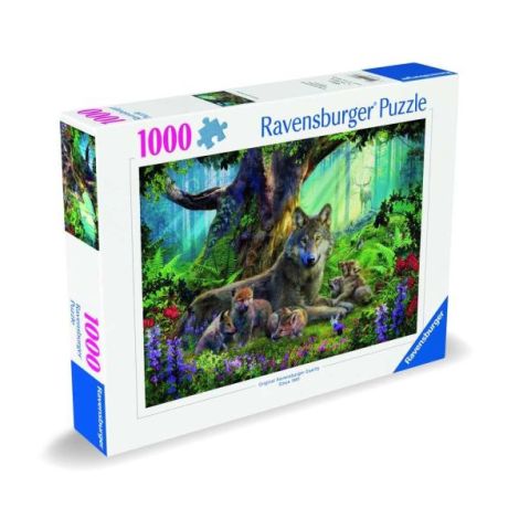 Ravensburger Puzzle Lupi 1000 Piese Design Nou - imagine 2