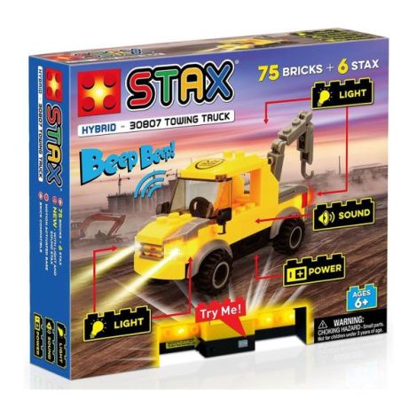 Camion Tractare Stax cu Lumini și Sunete | Open Brick