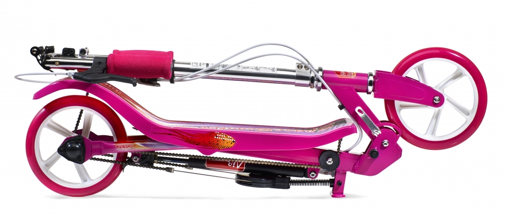 Trotineta Space Scooter X360 Junior Roz Pliabilă - imagine 2
