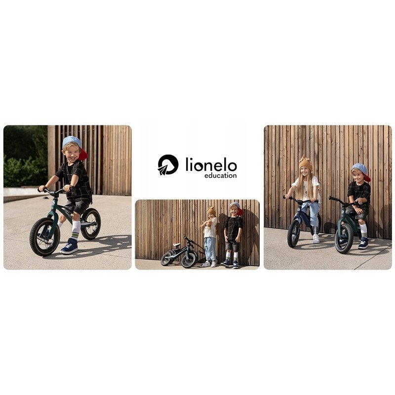Bicicleta Lionelo Bart Air Green Forest, 12 inch - imagine 7