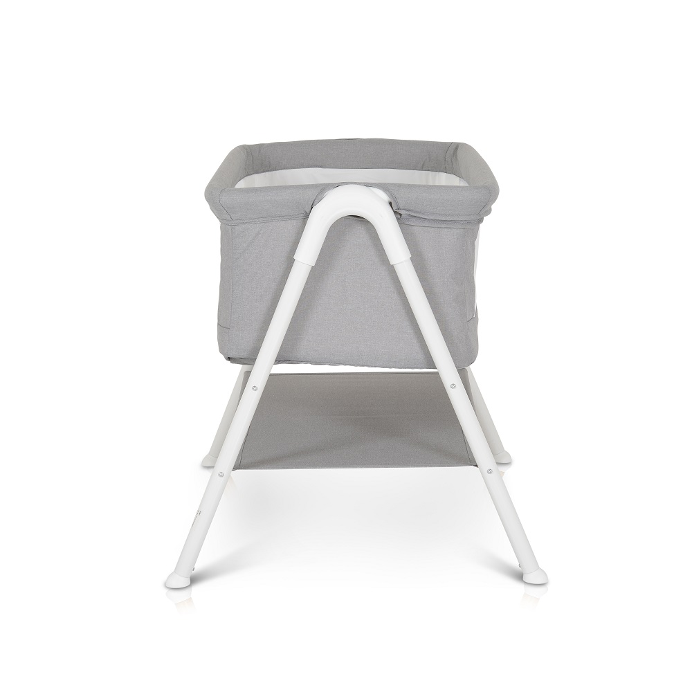 Pătuț Moni Kalinihta GreyWhite cu saltea - imagine 5