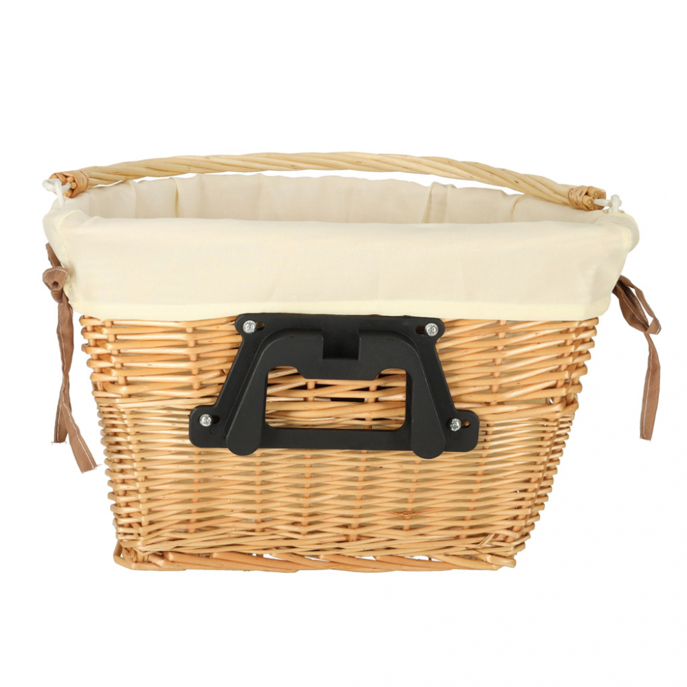 Cos Bicicleta Ikonka Rachita 26x23 cm White - imagine 8