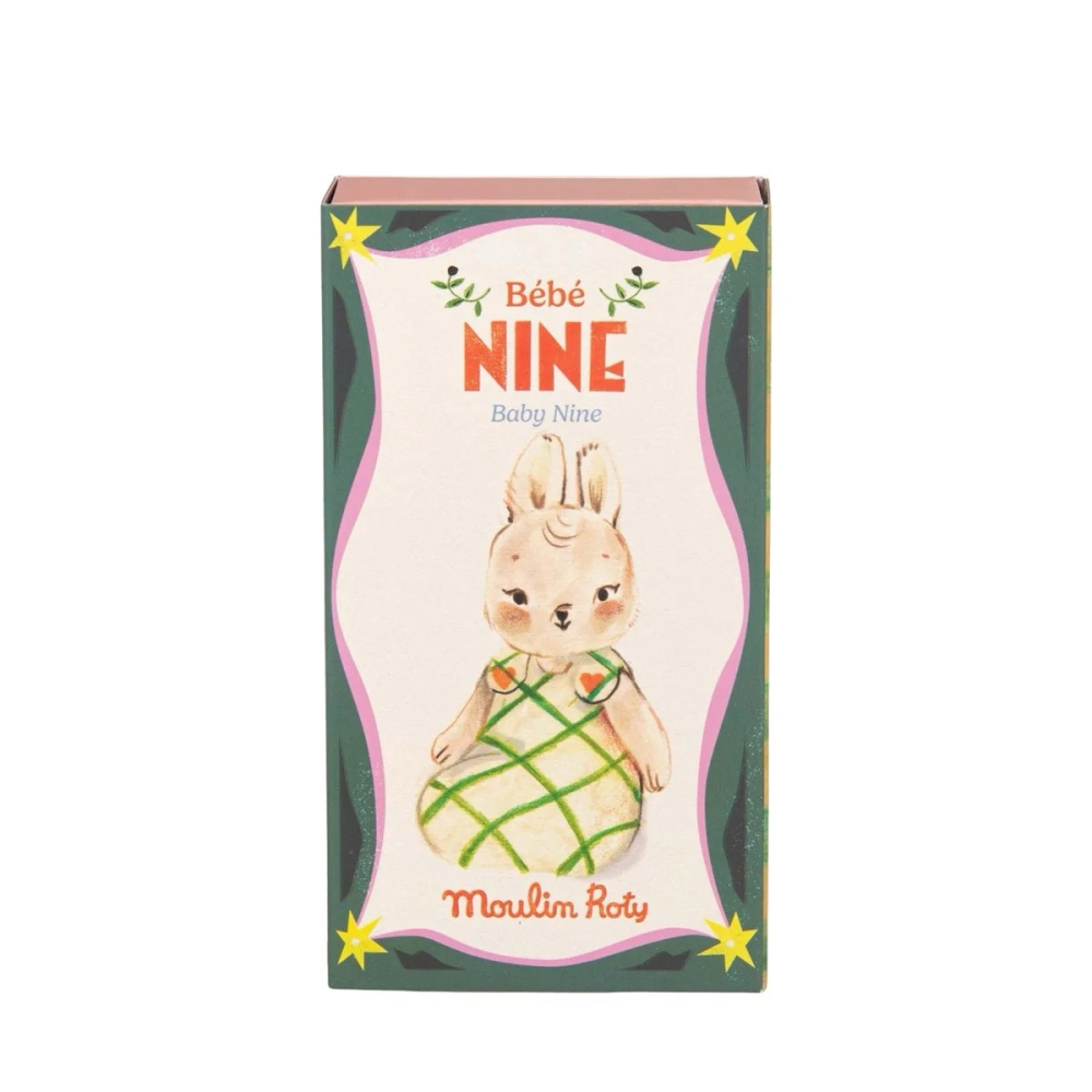 Iepuraș Nine Moulin Roty - Jucărie Moale Premium
