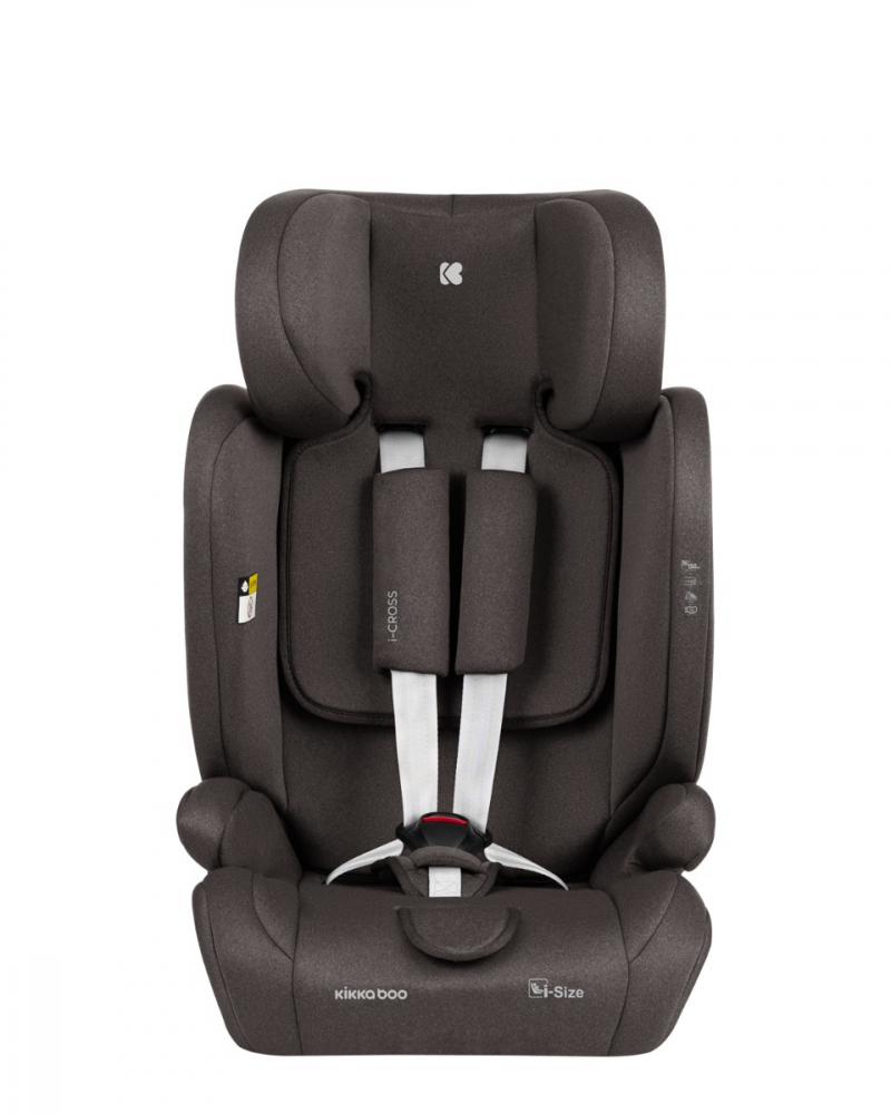 Scaun Auto Kikkaboo i-Cross ISOFIX Brown - imagine 2