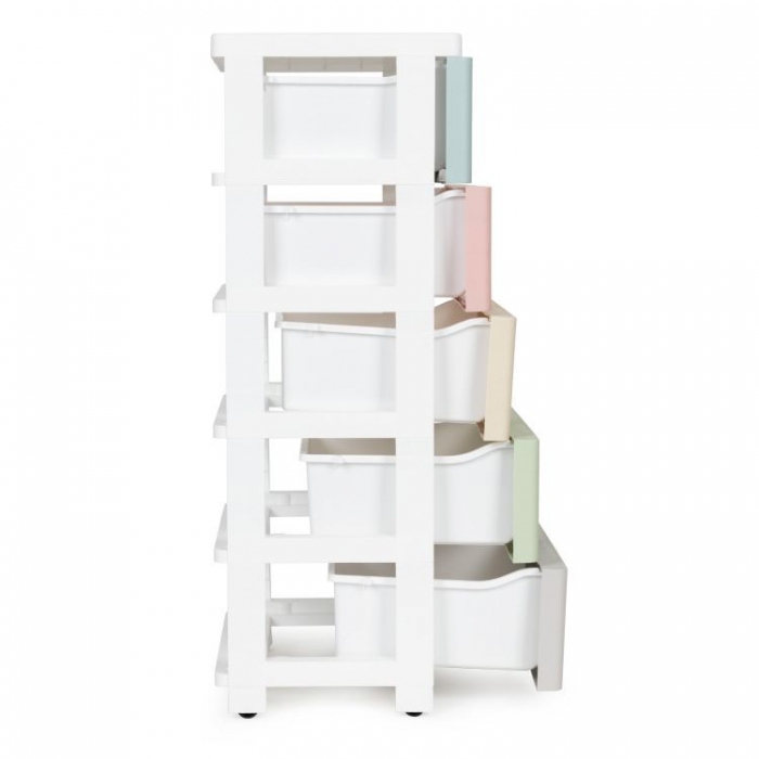 Raft ModernHome 5 compartimente | Organizare jucării - imagine 3
