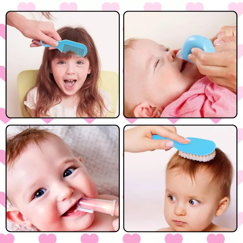 Set Ingrijire NiceKids 9 in 1 pentru Copii, Portabil - imagine 5