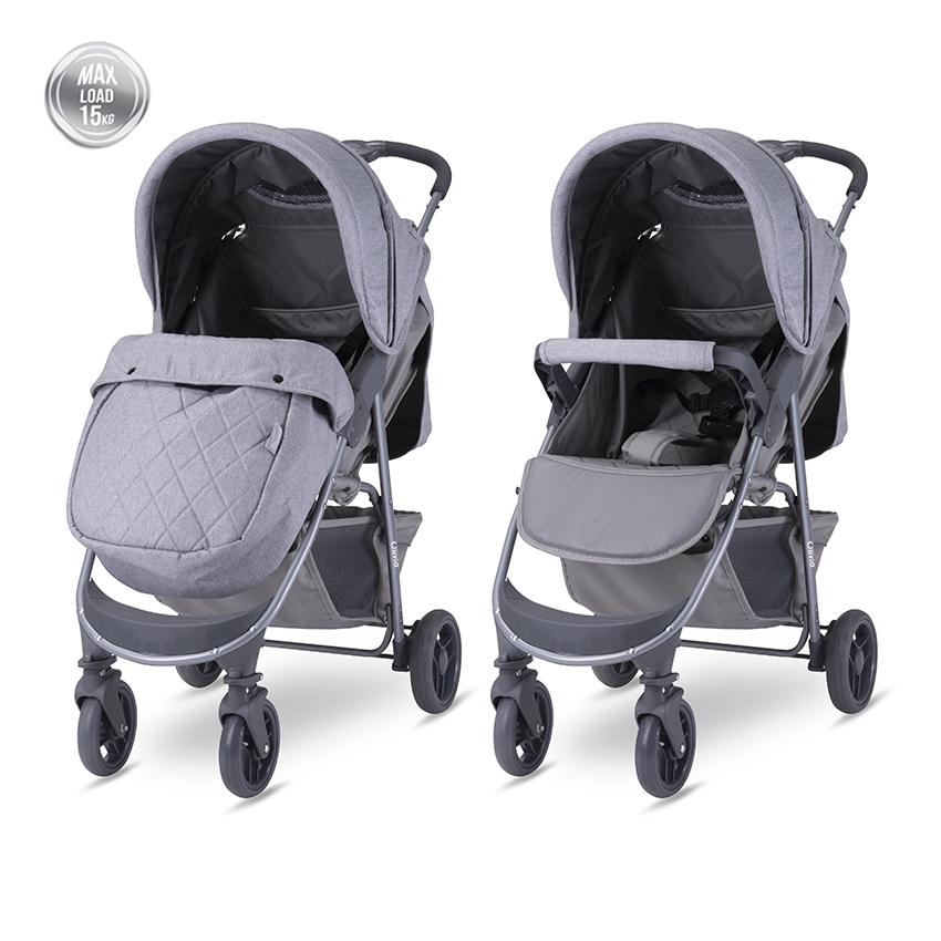Carucior Sport Lorelli Olivia Basic Cool Grey - imagine 2