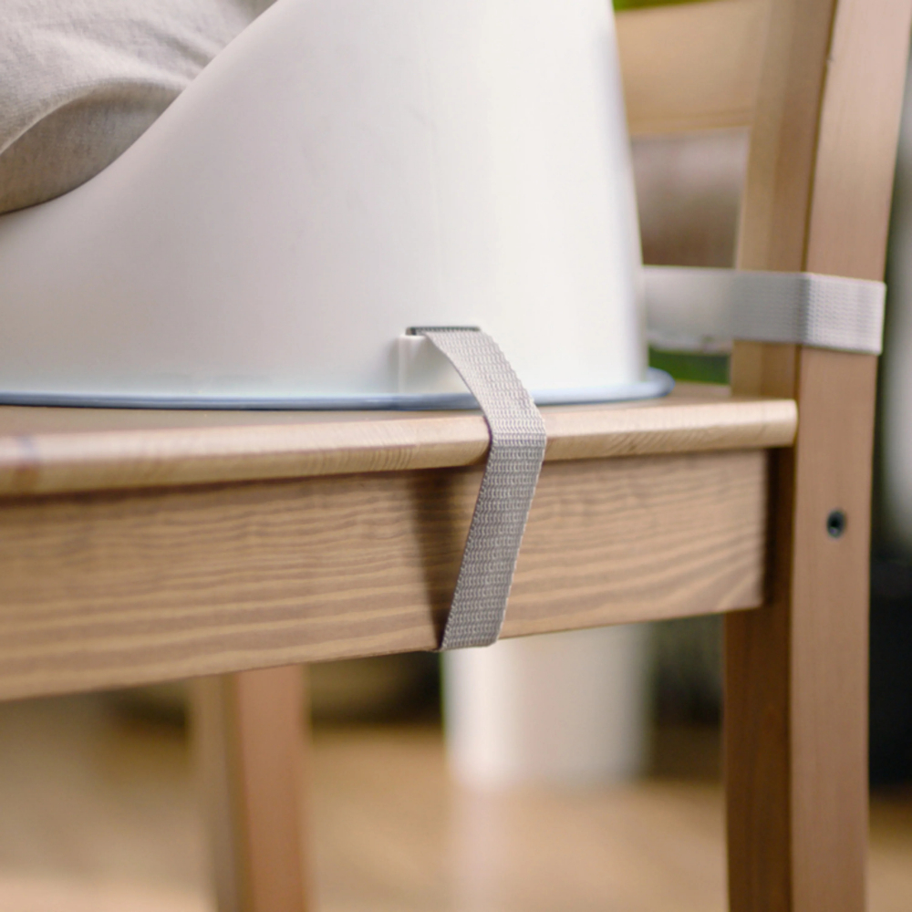 Scaun Booster Ingenuity Simplicity Gri, Easy Clean - imagine 2