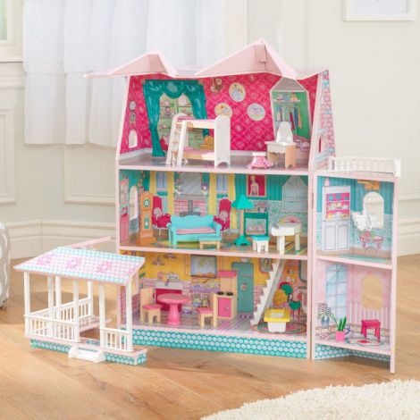 Casuta din lemn pentru papusi Kidkraft Abbey Manor - imagine 7