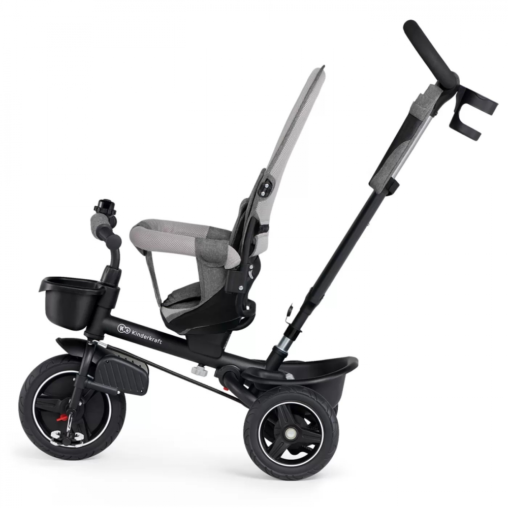 Tricicleta Kinderkraft Spinstep 5 in 1 Grey - imagine 2