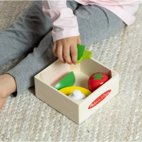 Set Fructe Legume Melissa & Doug - Joc Lemn - imagine 3