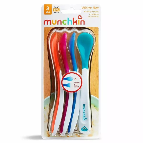 Set 4 lingurițe Munchkin White Hot cu senzor - imagine 7