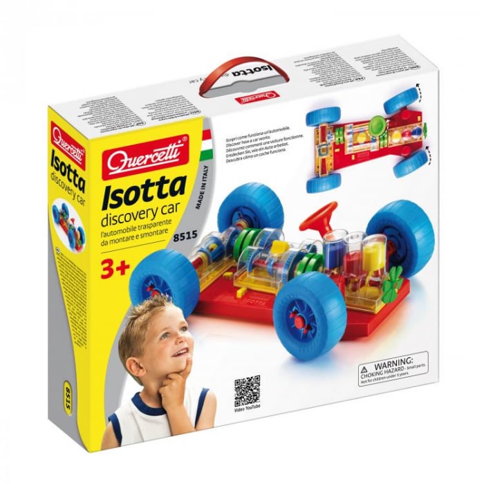 Quercetti Isotta Discovery Car | Jucarie Educativa de Asamblare