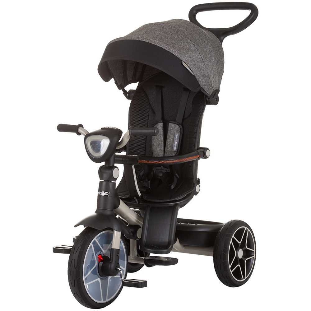 Tricicleta Chipolino Derby Granite, Copertină și Scaun Reversibil - imagine 8