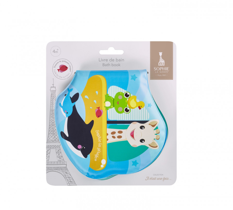 Carte de baie Girafa Sophie Vulli | Jucuca Apa - imagine 4