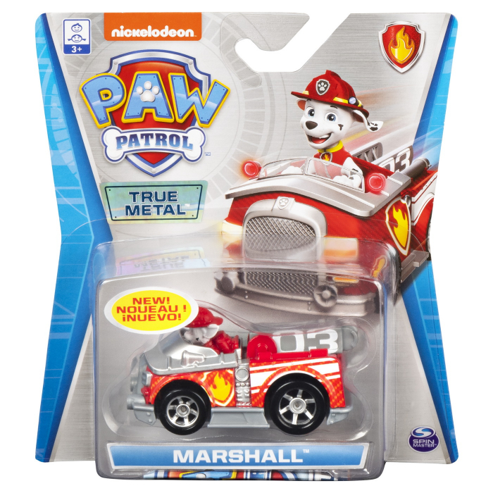 Masinuta Marshall Metal PAW Patrol | Jucărie Copii