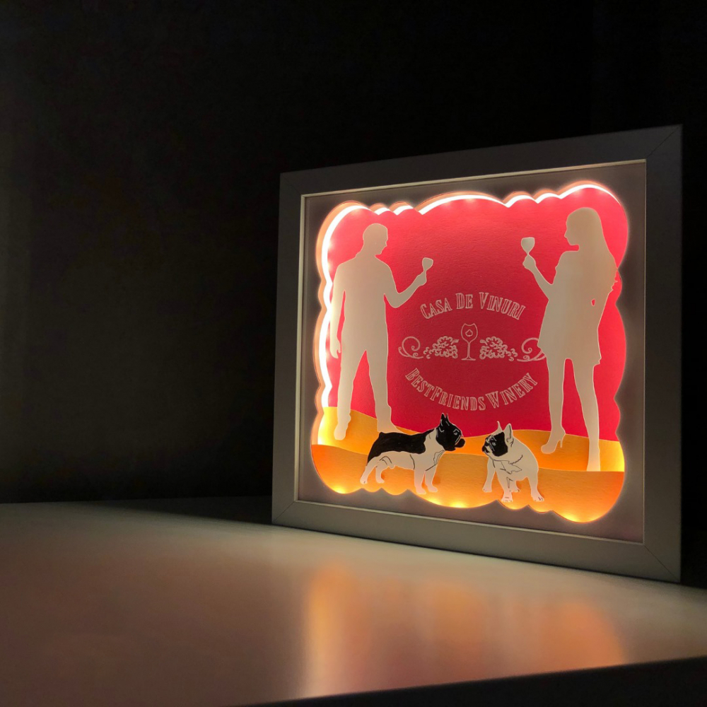 Tablou Luminos Logo 013 | Decor 3D Copii