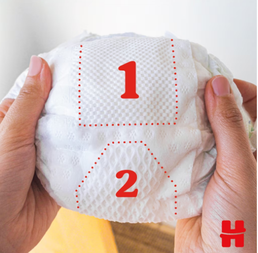 Scutece Huggies Extra Care 1, 2-5 kg, 168 buc - imagine 4