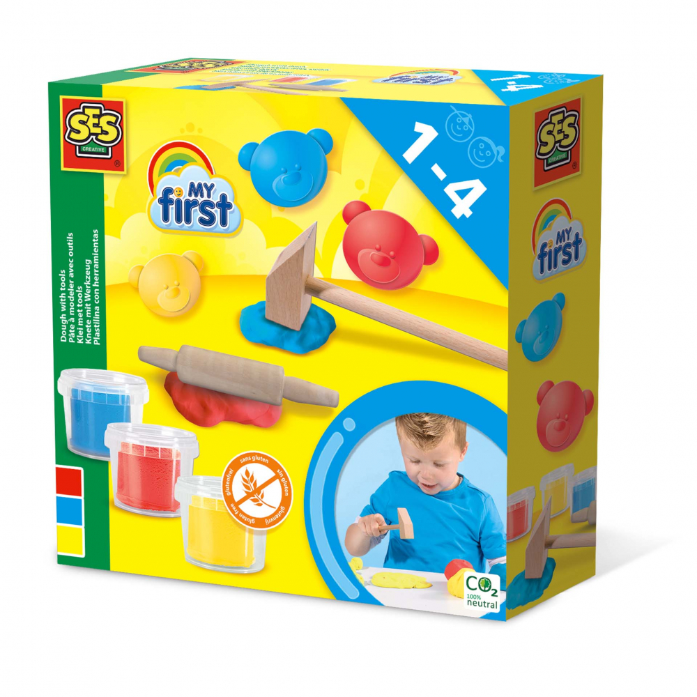 Set Plastilină fără Gluten Ses Creative 1-4 Ani