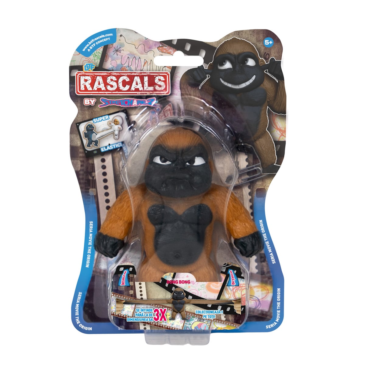 Figurina Rascals Bong Bong - Monstrulet care se intinde
