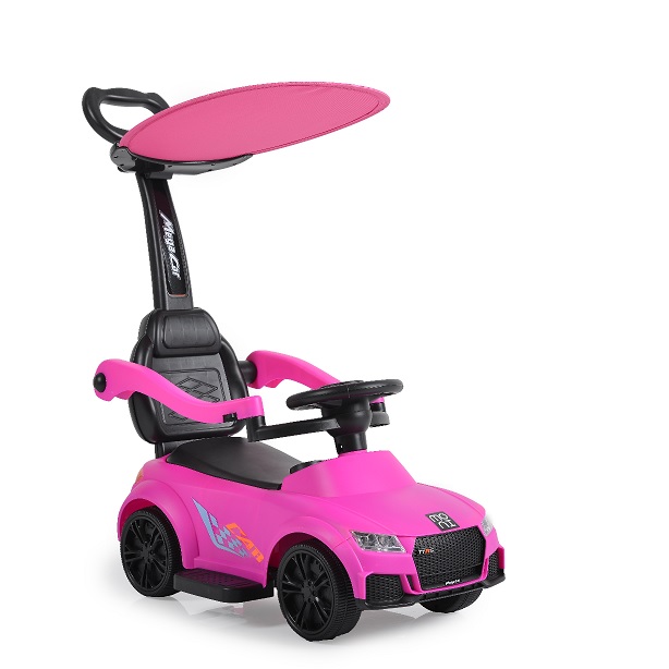Moni Victory 2in1 Pink Mășinuță Copii cu Mâner - imagine 2