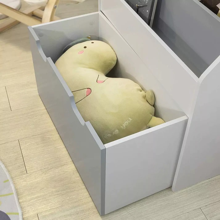 Organizator Ginger Home WhiteGrey pentru Jucării și Cărți - imagine 6