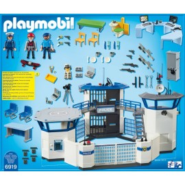 Playmobil Sediu Politie cu Inchisoare - PM6919 - imagine 3