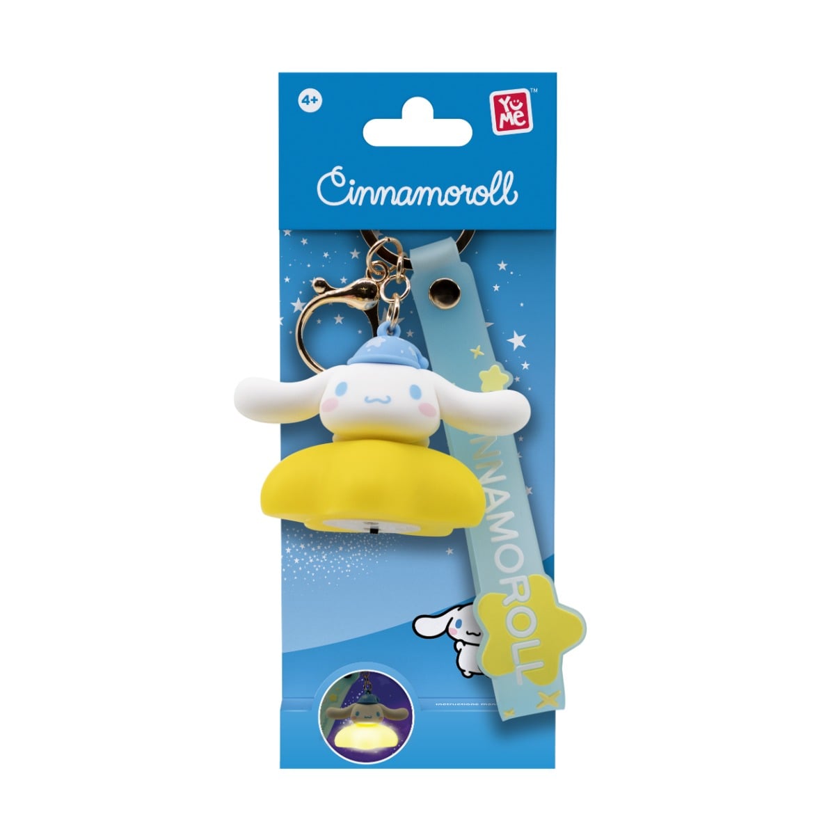 Breloc și Curea Yume Cinnamoroll Light-Up Star