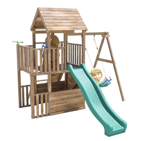BalconyFort™ Single Swing - Spațiu Joacă Dunster House