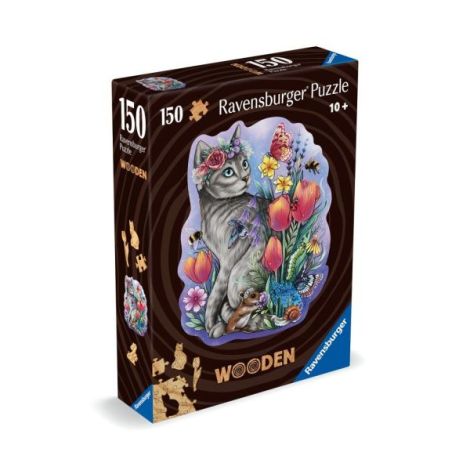 Puzzle Lemn Pisicuta 150 P | Ravensburger - imagine 3