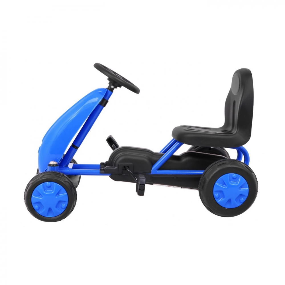 Kart Pedale Ramiz Blue - Aventură Sigură pentru Copii - imagine 2