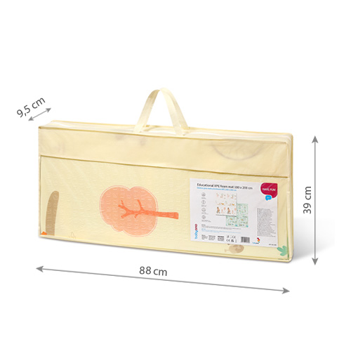 Covoras Educativ Babyono XPE 180x200 cm - imagine 2