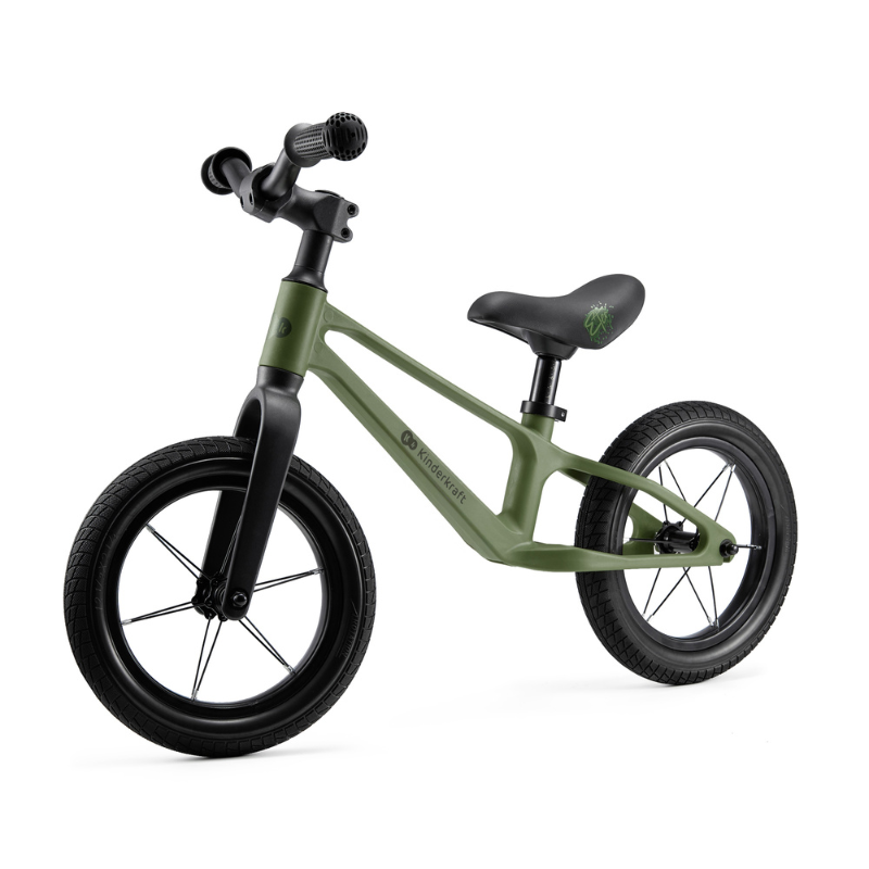 Bicicleta Kinderkraft Eter Green - Echilibru perfect - imagine 6