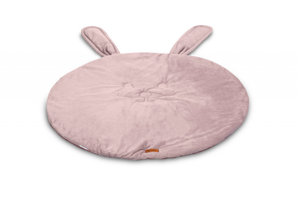 Covor Catifea Sensillo Velvet Bunny Pink 90cm - imagine 6