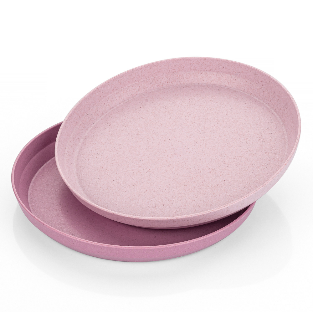Set Farfurii Reer Growing Plate - Eco Pink - imagine 8