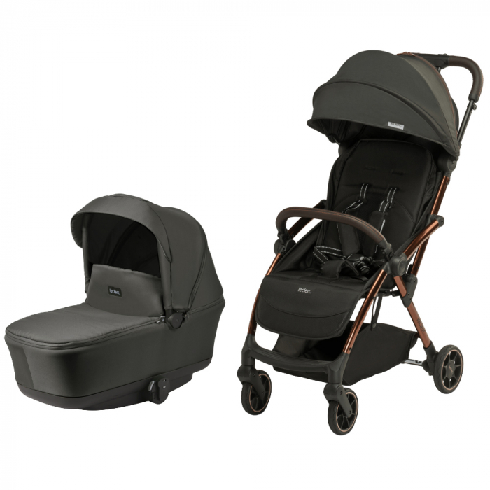 Carucior Leclerc Influencer 2in1 Black Brown