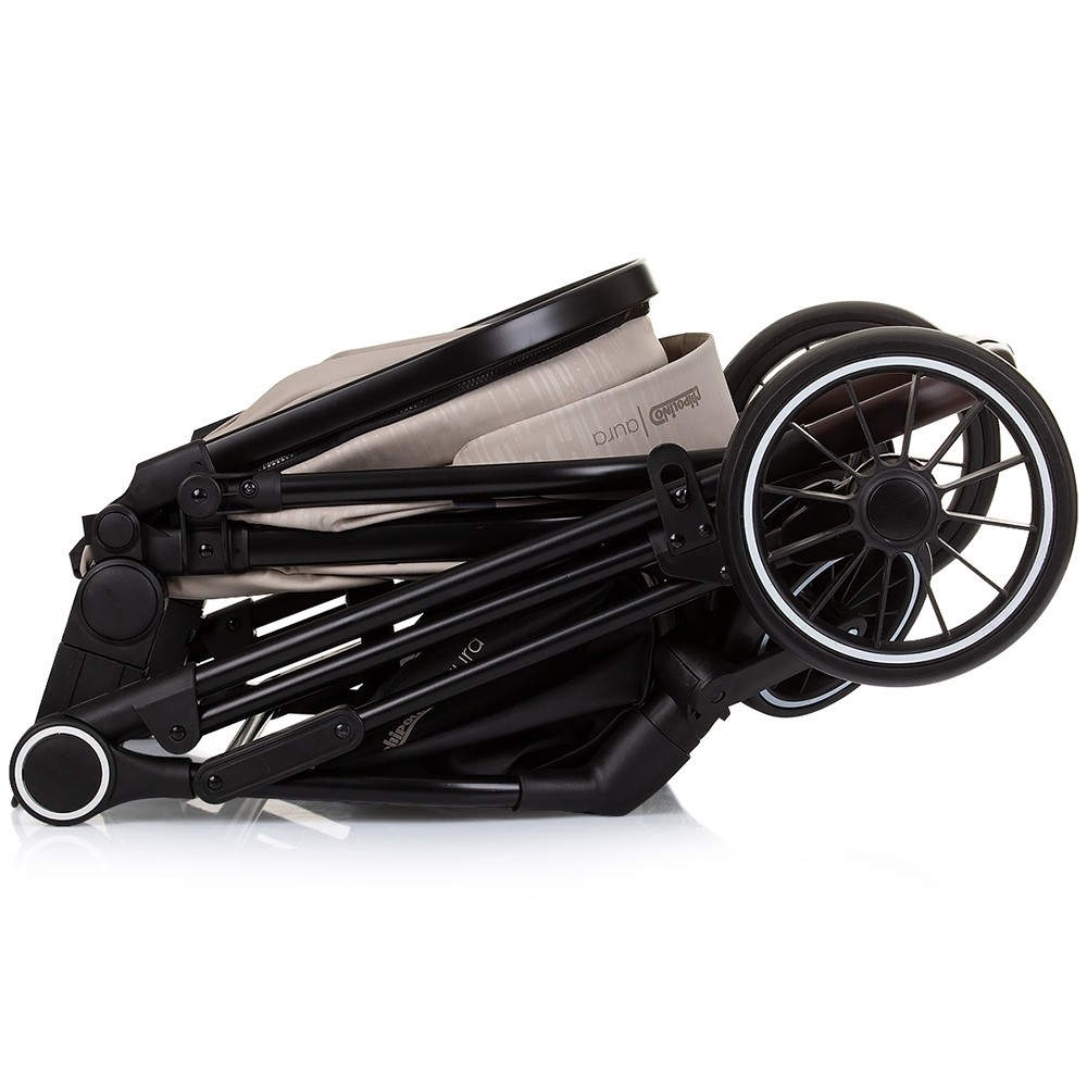 Carucior Chipolino Aura 3 in 1 i-Size, Macadamia - imagine 4