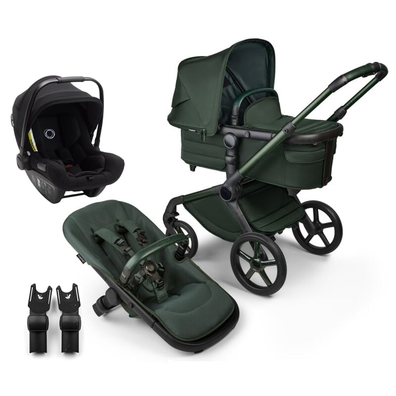 Bugaboo Fox 5 3-in1 Noir Limited Edition Midnight Green