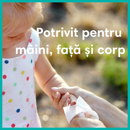 Servetele umede Pampers, 9x40, Igiena instant - imagine 5