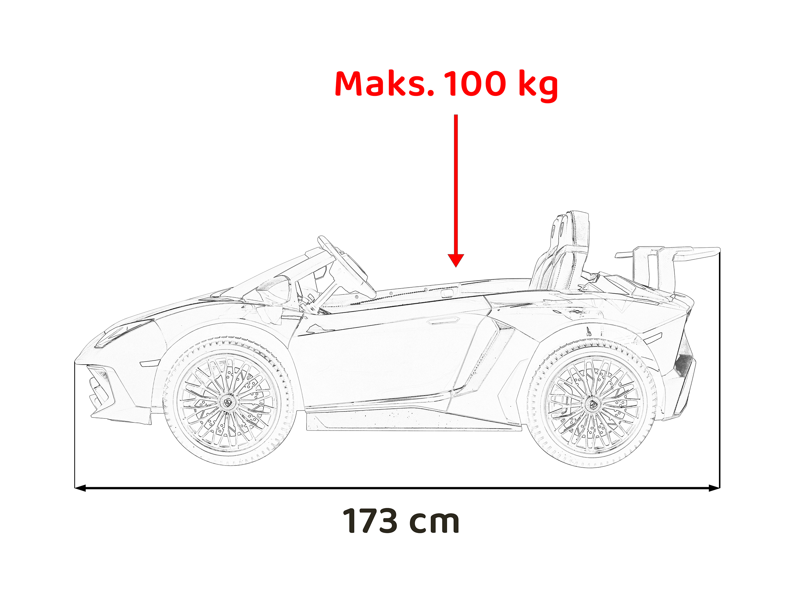 Masinuta Electrica Lamborghini Aventador SV 2 Locuri, 24V - imagine 10