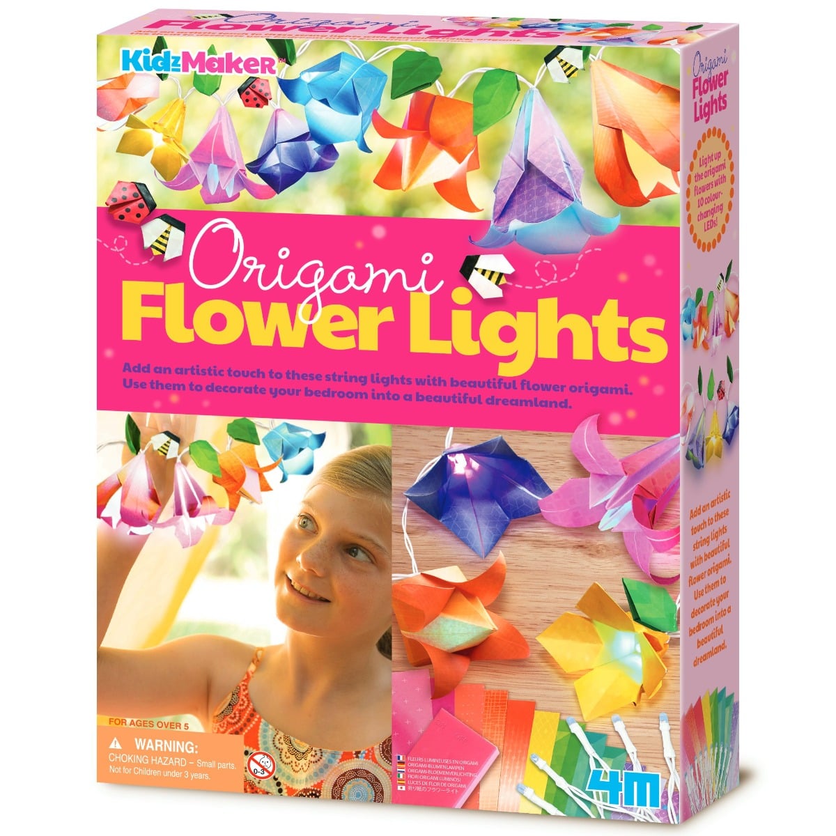 Set DIY 4M Origami cu Luminite Flori