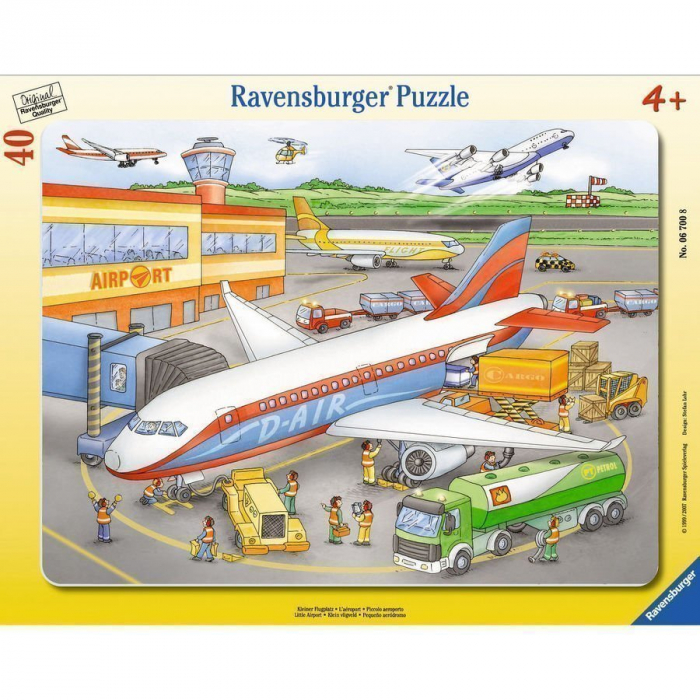 Puzzle Ravensburger Mic Aeroport | Educativ și Distractiv