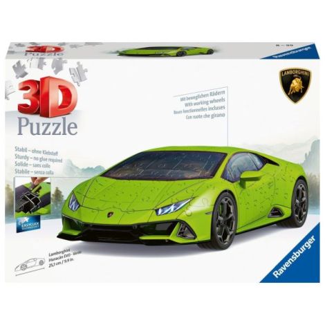 Puzzle 3D Lamborghini Ravensburger - Model Constructie - imagine 2