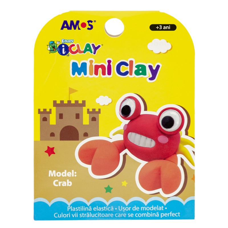 Plastilina iClay Crab Amos 30g - Modelaj Creativ