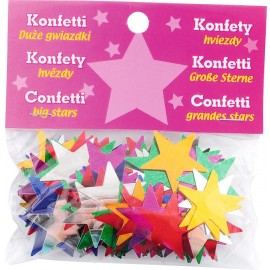 Confetti Strălucitoare Steluțe Mari | Moje Bambino - imagine 3