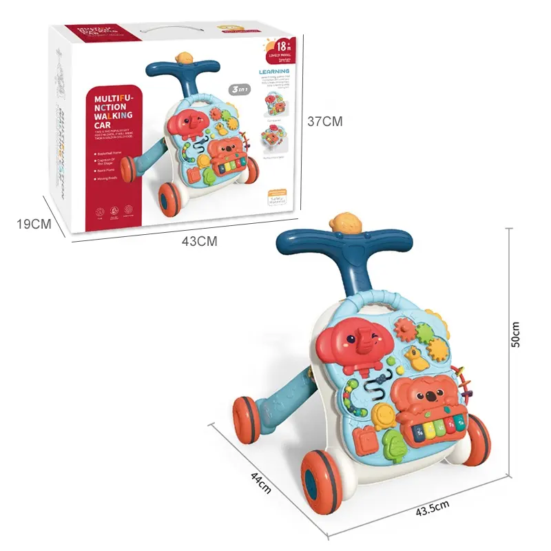 Antepremergator 2 în 1 Multicolor Malplay - imagine 4