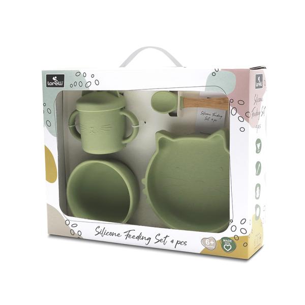 Lorelli Set Hranire Silicon 4 Piese 6luni+ - imagine 2
