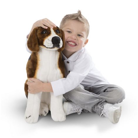 Plus Realistic Beagle Melissa & Doug | Jucărie Calitativă - imagine 2