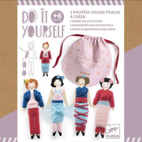 Set DIY Djeco Papusi pentru Vise Senine